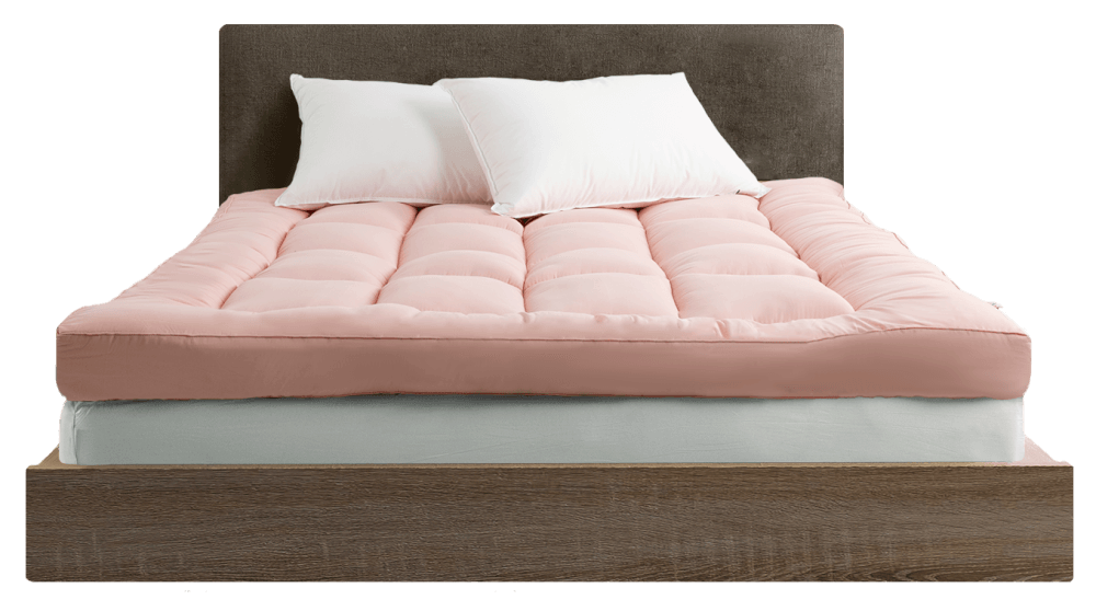 แผ่นรองนอน 5 ฟุต IBED รุ่นเอ็กซ์ตร้า (ลายตาราง) หนา 5 นิ้ว PEACH